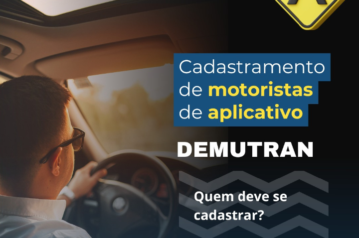 Aberto prazo para cadastramento obrigatório de motoristas de aplicativo no município de Presidente Getúlio 