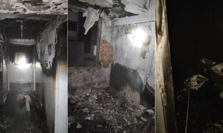 Homem é preso após causar incêndio em hotel