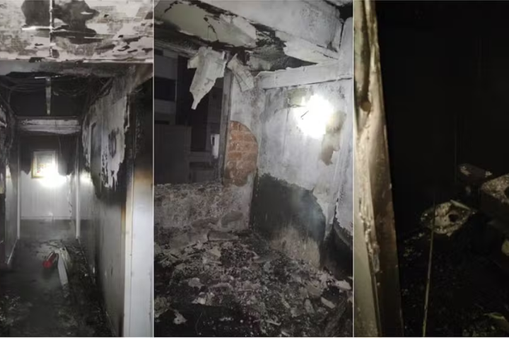 Homem é preso após causar incêndio em hotel