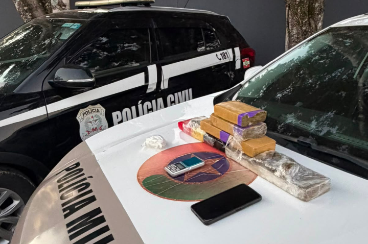 Homem é preso por tráfico de drogas em Rodeio