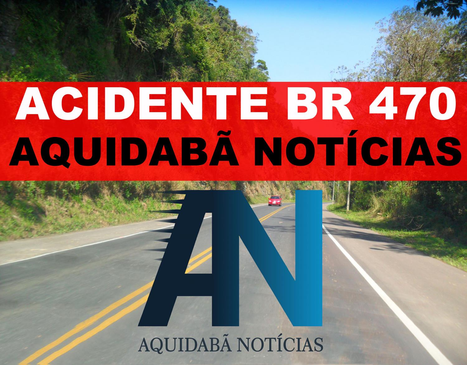 Mulher fica gravemente ferida na BR 470 em Apiúna.