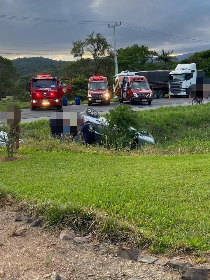 Grave acidente é registrado na cidade de Apiúna