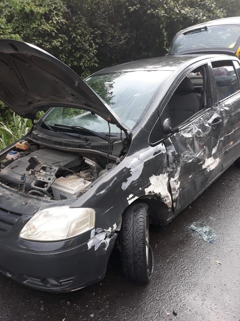 Ibirama - Colisão entre Carro x Caminhão na BR 470