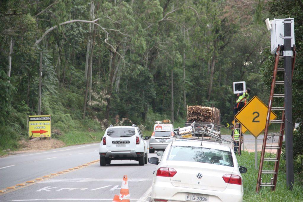 Lombadas Eletrônicas na BR 470 Ibirama devem entrar em operação ainda neste mês de março.