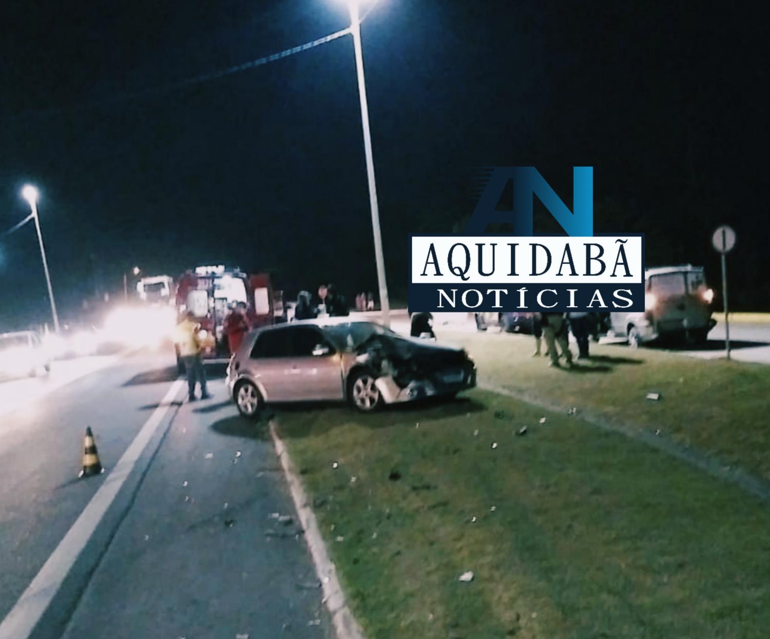Acidente de trânsito na BR470 Km127 em Lontras.