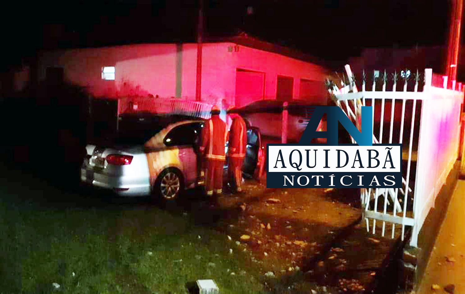 Motorista colide em muro e foge em Presidente Getúlio.