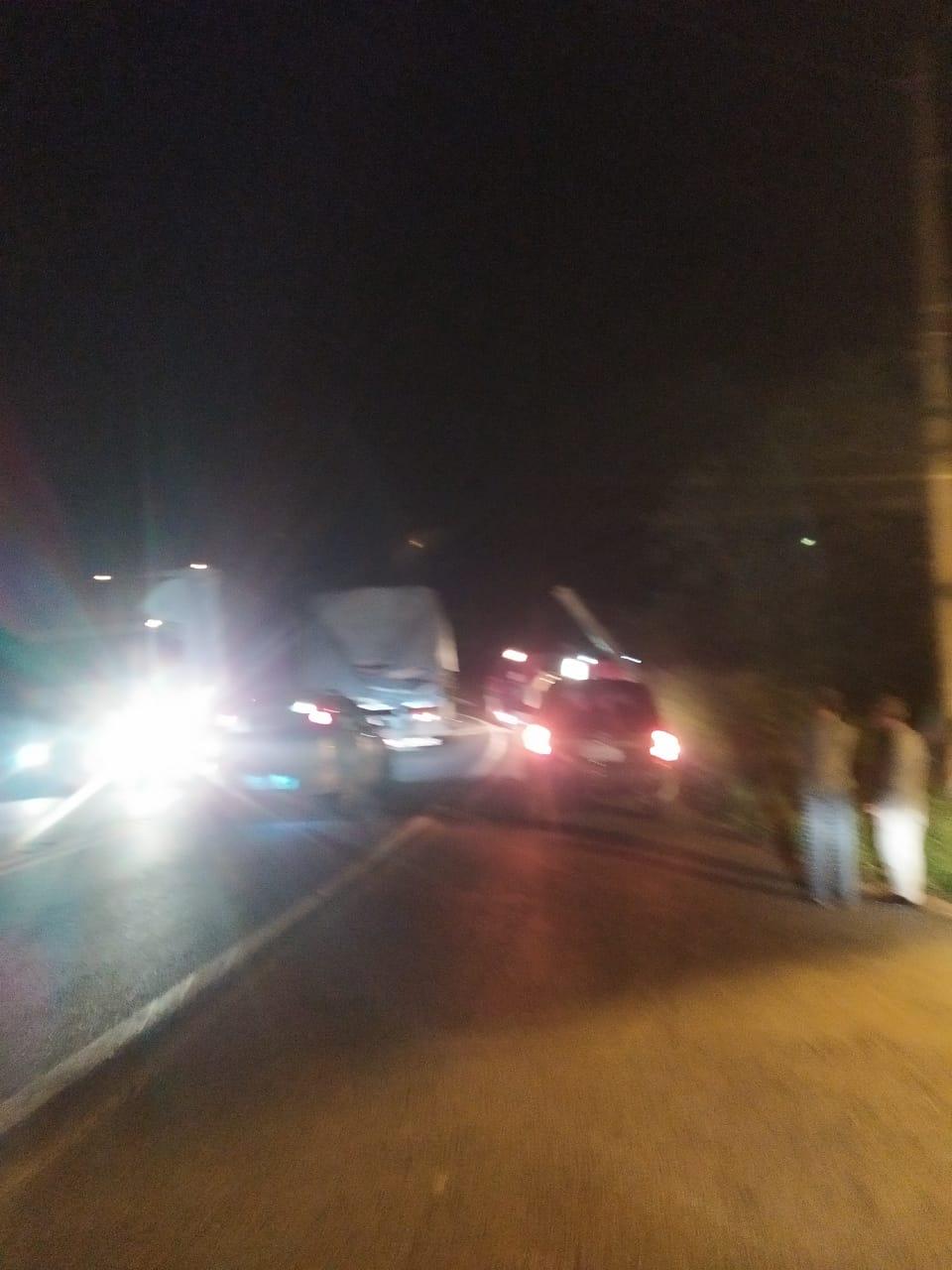 Grave acidente na BR 470 em Ibirama.