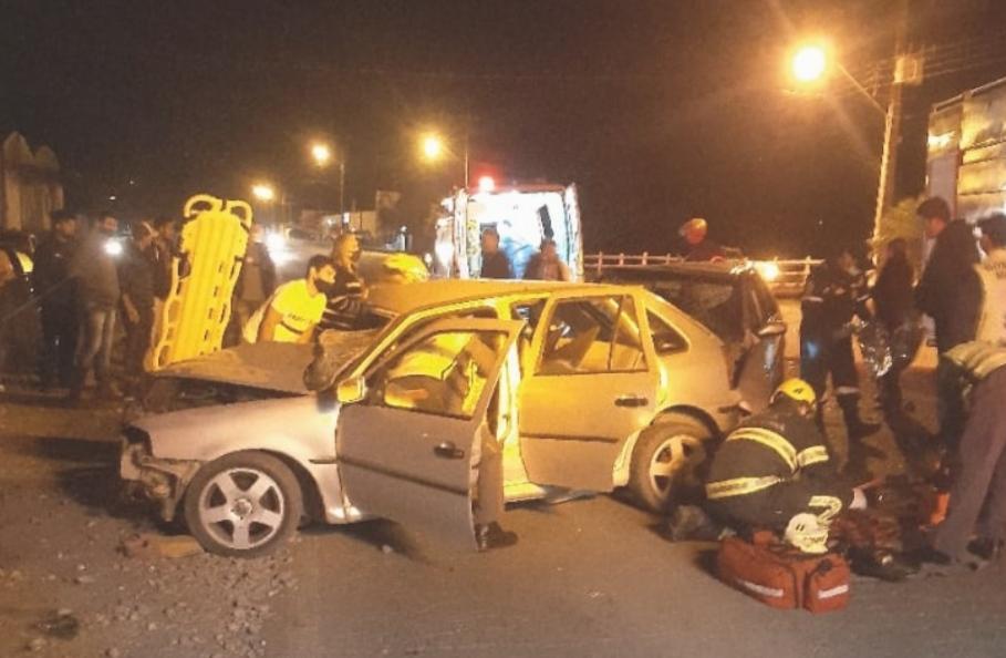 Grave acidente na cidade de Ituporanga