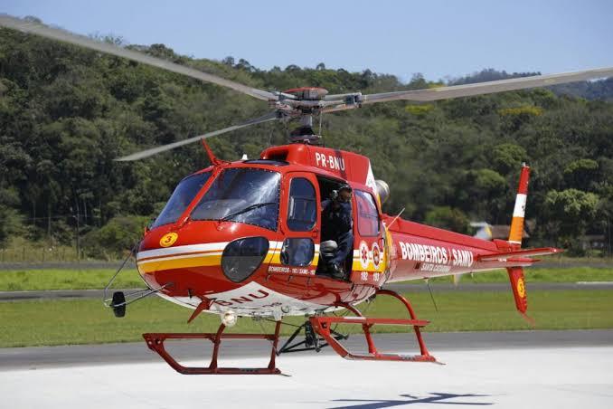 Helicóptero Arcanjo 03 acionado para grave acidente na cidade de rodeio.