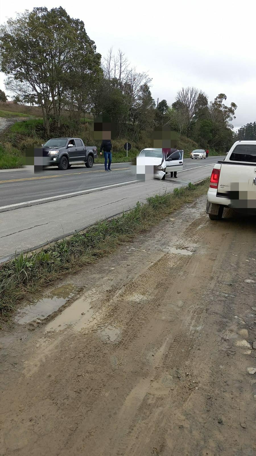 Grave acidente na BR 470 em trombudo central.