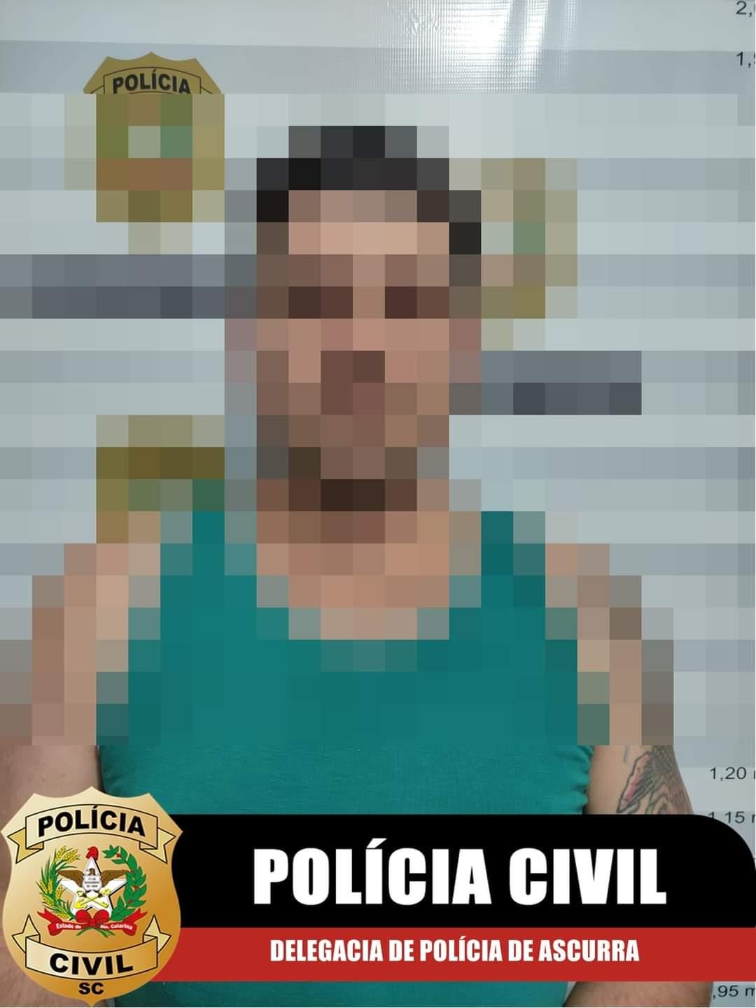 Polícia Civil cumpre mandado de prisão em Apiúna.
