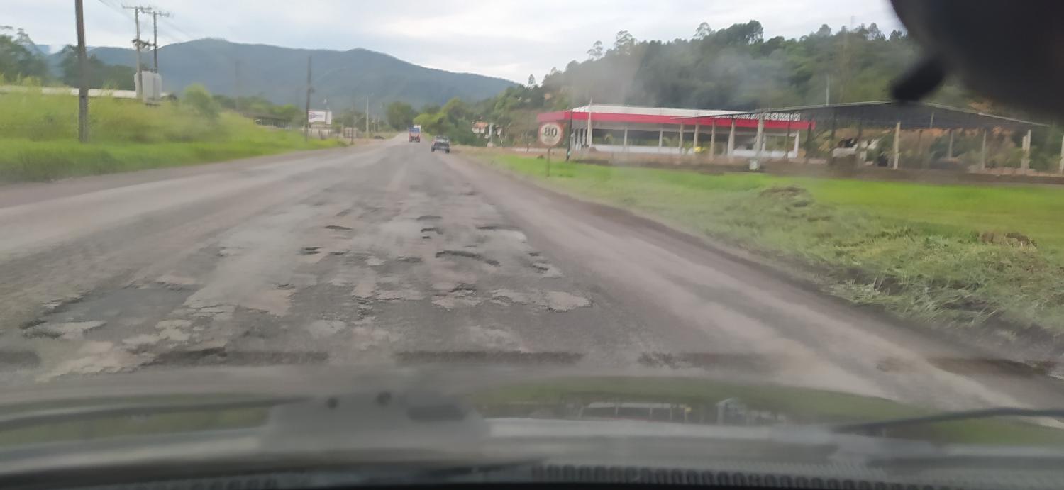 Reforma completa do do trecho entre subida em Apiúna e Roodeio começa irá começar em menos de um mês.