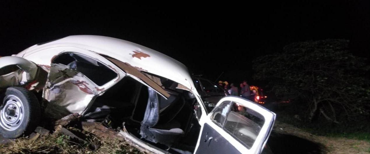 Acidente na BR 470 em Indaial.