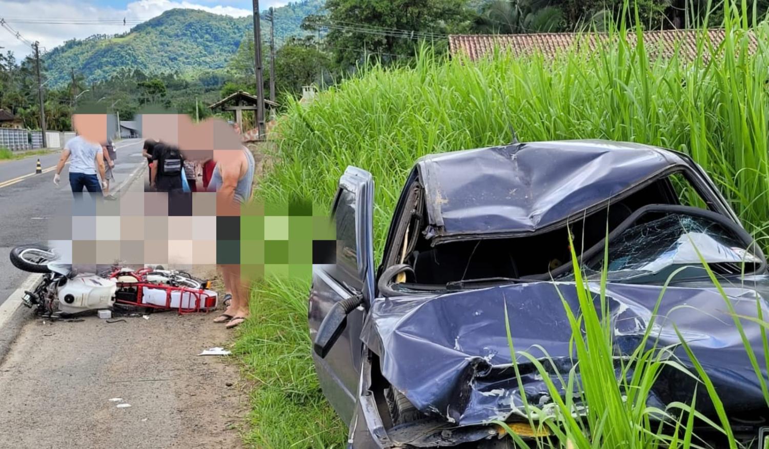Acidente com óbito na cidade de Rodeio.