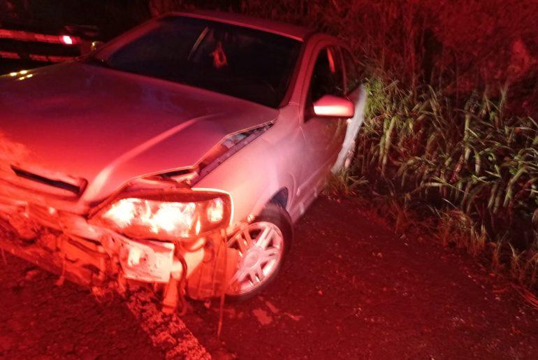 Motorista não habilitada causa acidente na BR-470 em Ibirama.