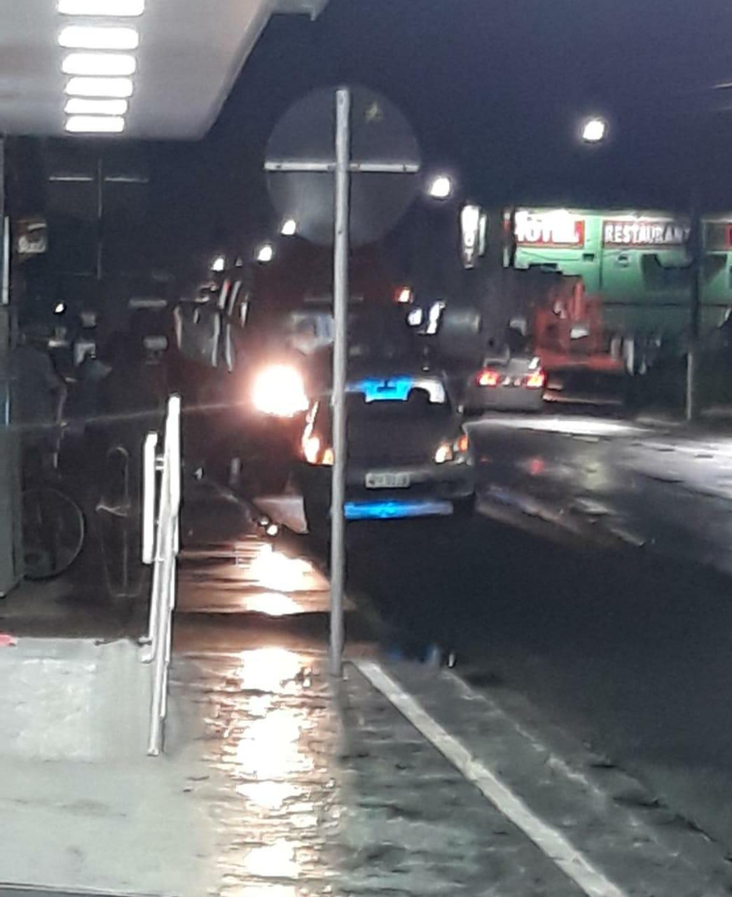 Atropelamento na BR 470 em Apiúna.