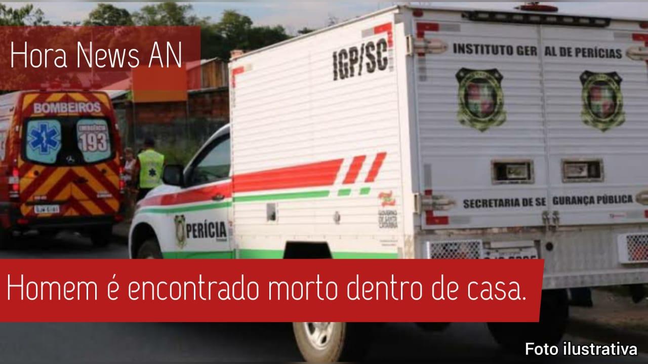Homem é encontrado morto dentro de casa em Apiúna.