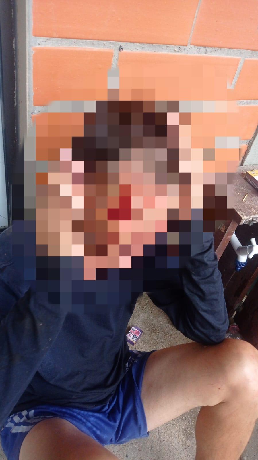 Homem tenta furtar residência em Apiúna e leva uma surra.
