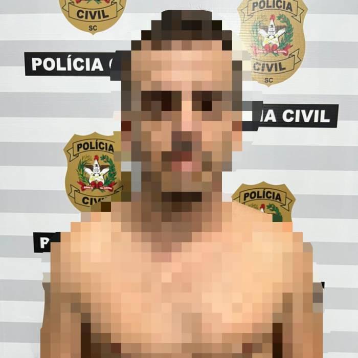 Polícia prende suspeito de matar homem em bar na cidade de Apiúna.