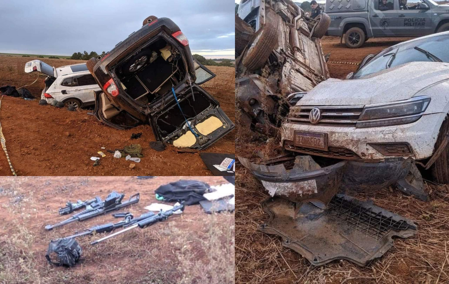 Criminosos causam destruição em ataque a empresa de transporte de valores e um batalhão da Polícia Militar.