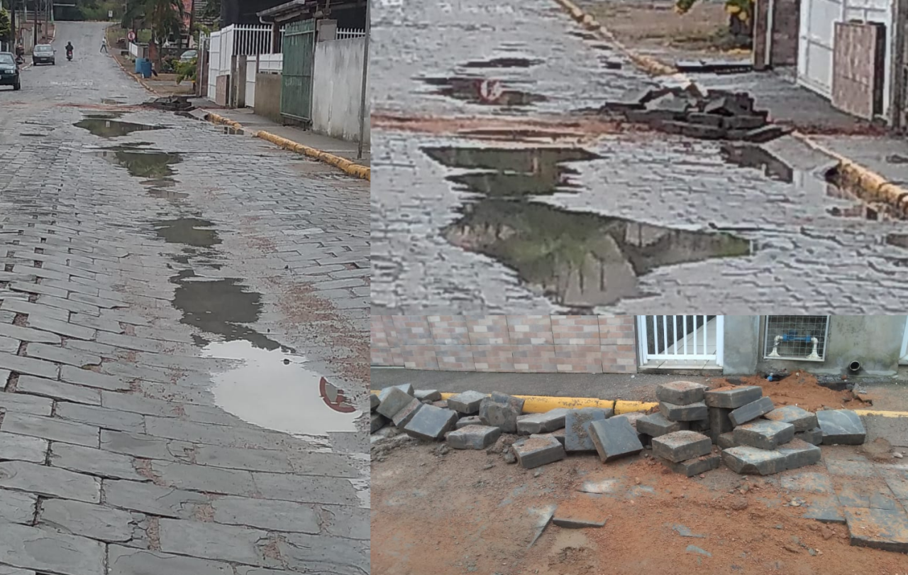 Descaso com moradores em Presidente Getúlio. 