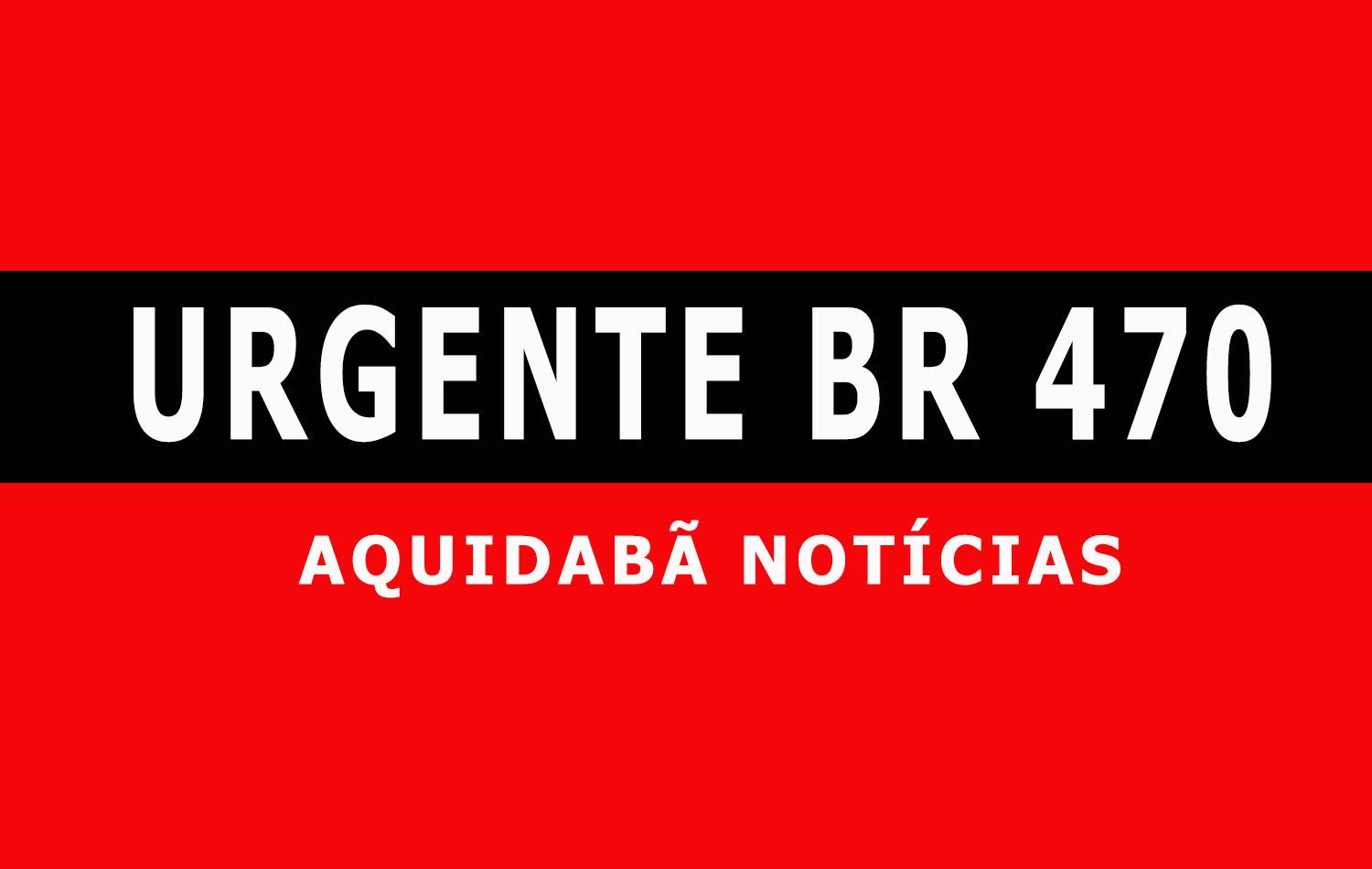Grave acidente na BR 470 na cidade de Lontras. 