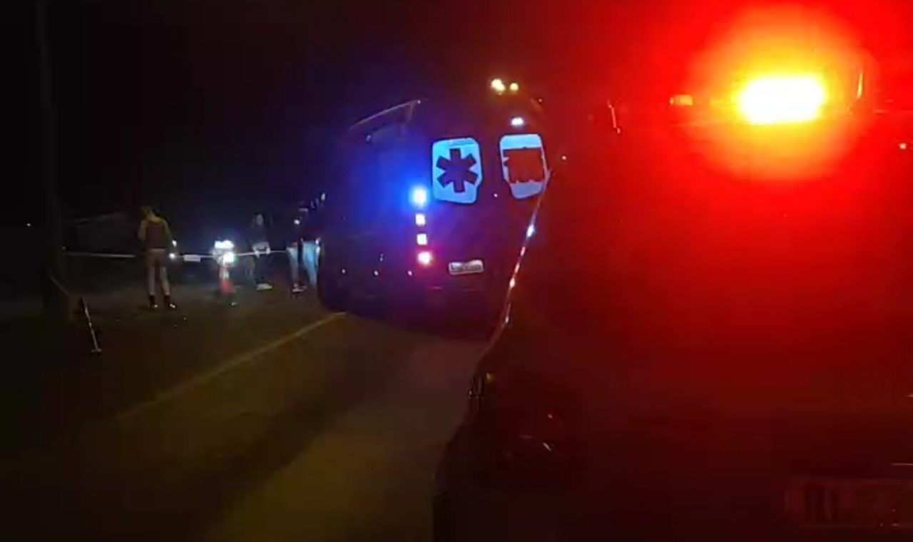 Grave acidente no alto vale com uma vítima fatal.