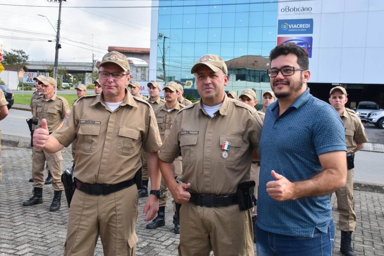 Policial Militar de Apiúna é promovido a Sargento.