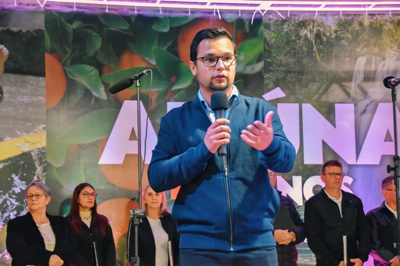 Jean deixa a secretaria de obras para assumir interinamente a prefeitura de Apiúna. 