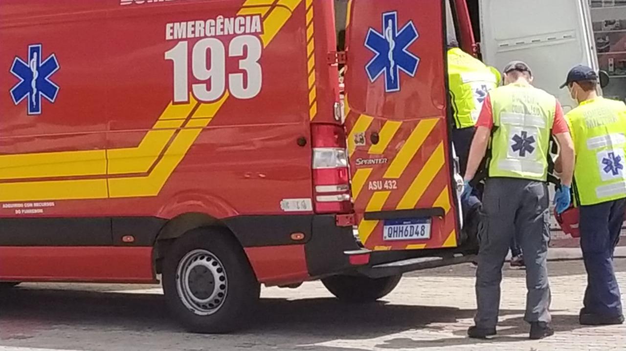 Menina de 11 anos é atropelada na SC-110.
