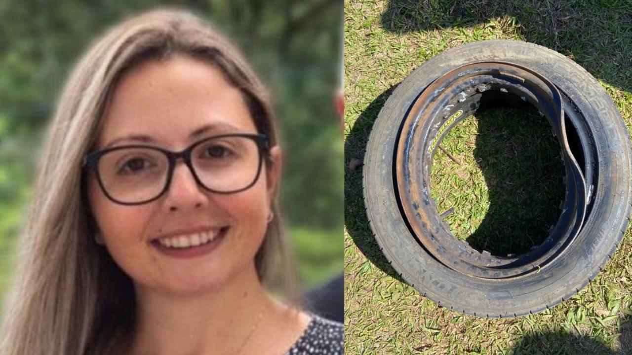 Mulher atingida na cabeça por roda durante campeonato automobilístico em SC está na UTI.