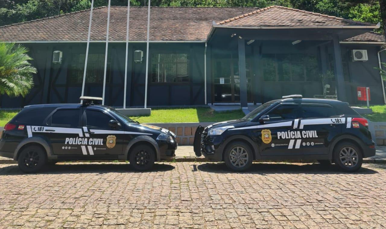 Polícia Civil prende homem por furto em Ibirama, ele já respondia em regime aberto pelo crime de latrocínio.