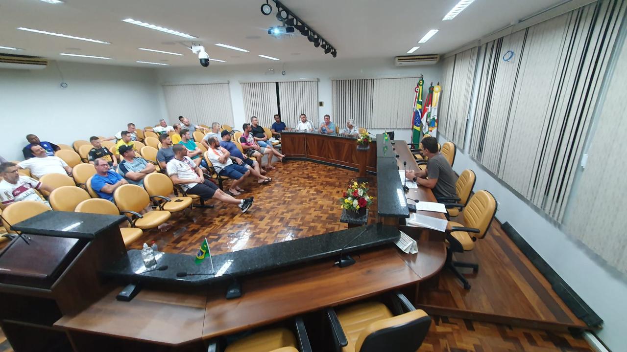 Reunião define detalhes do campeonato municipal de campo de Ibirama.