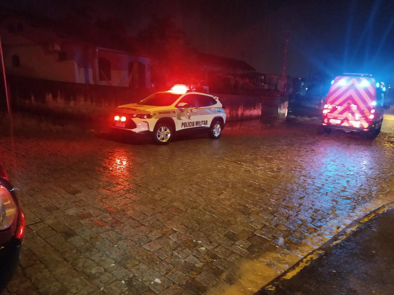 Idoso fica gravememte ferido após ser esfaqueado em Ascurra.