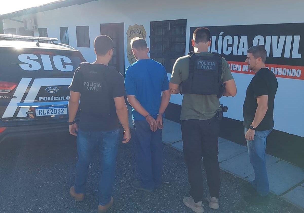 Polícia Civil de Ibirama cumpre Mandado de prisão por Estupro de Vulnerável.