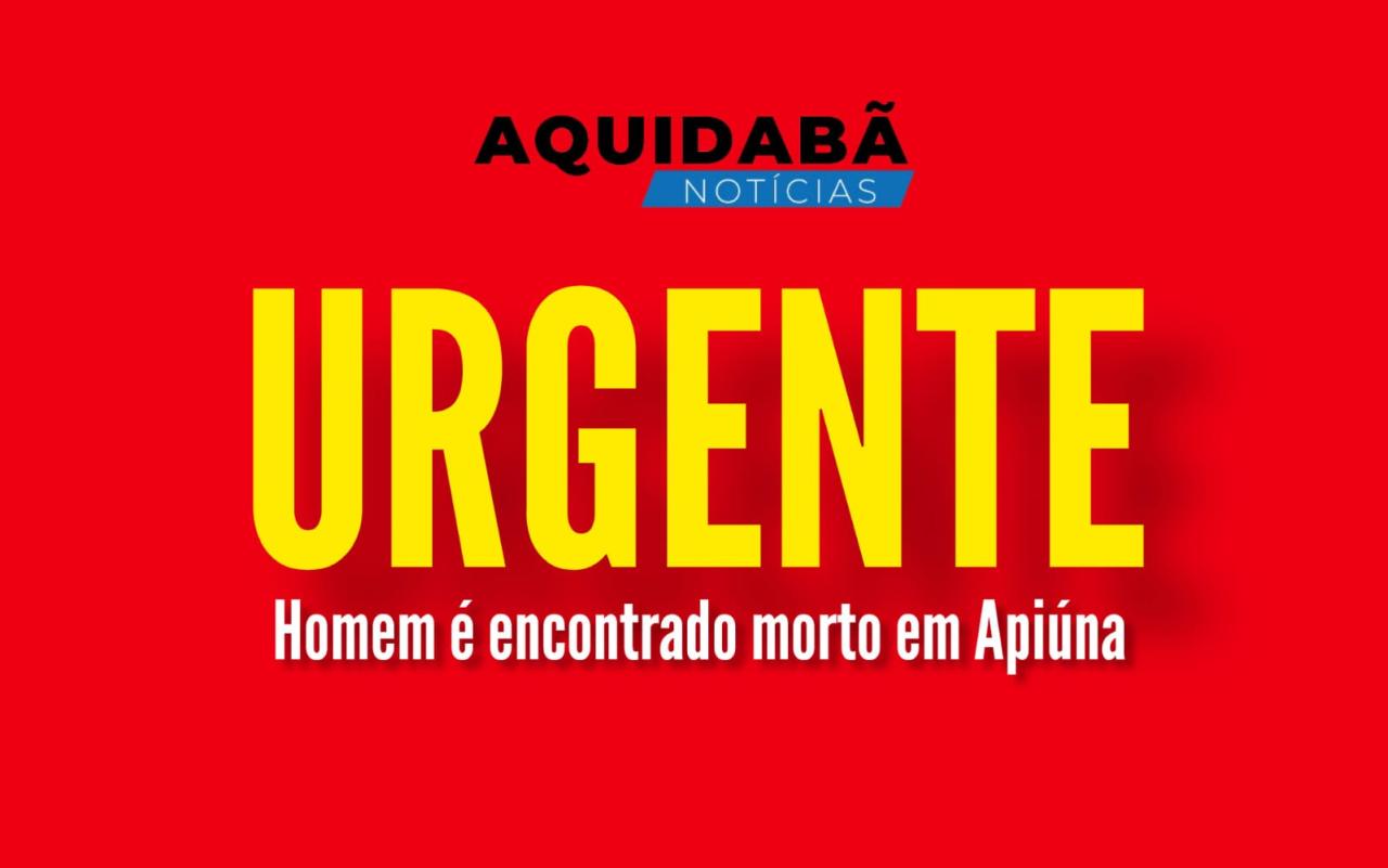 Homem encontrado morto em Apiúna.