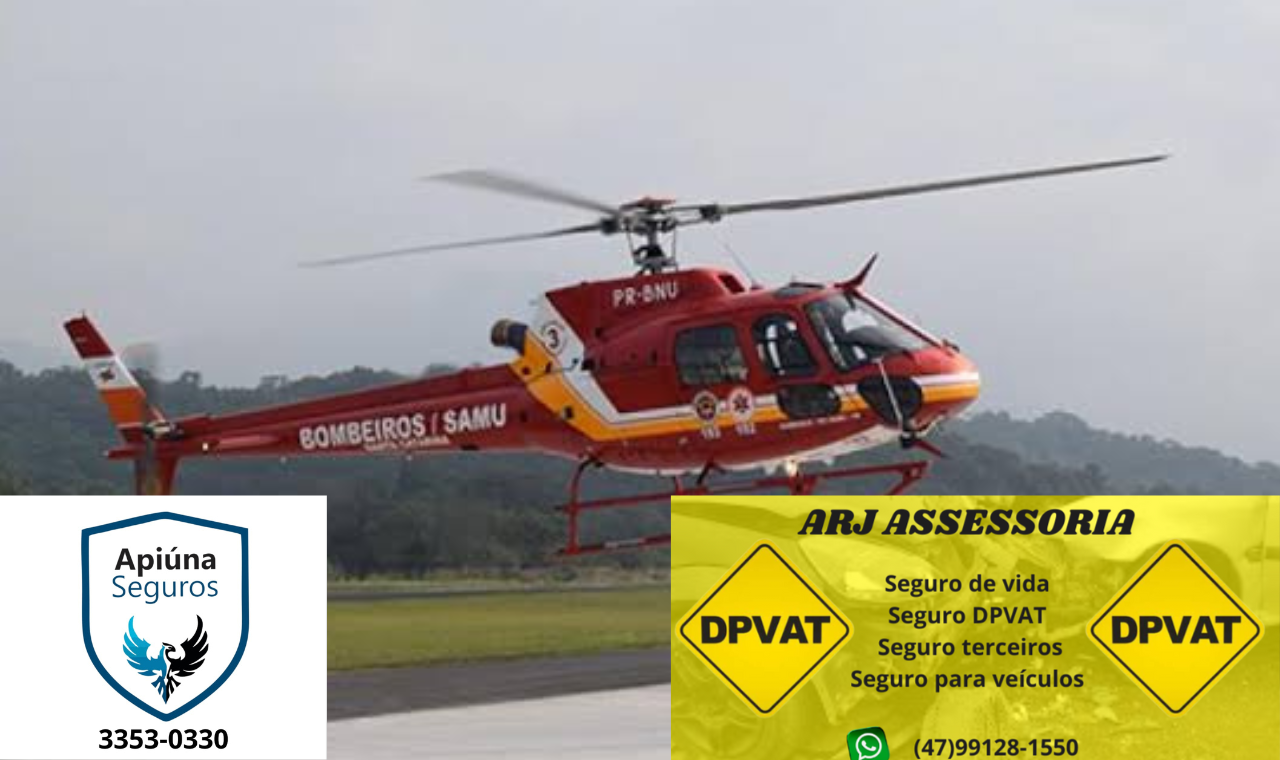 Acidente entre caminhão e moto, Helicóptero Arcanjo acionado para o local.