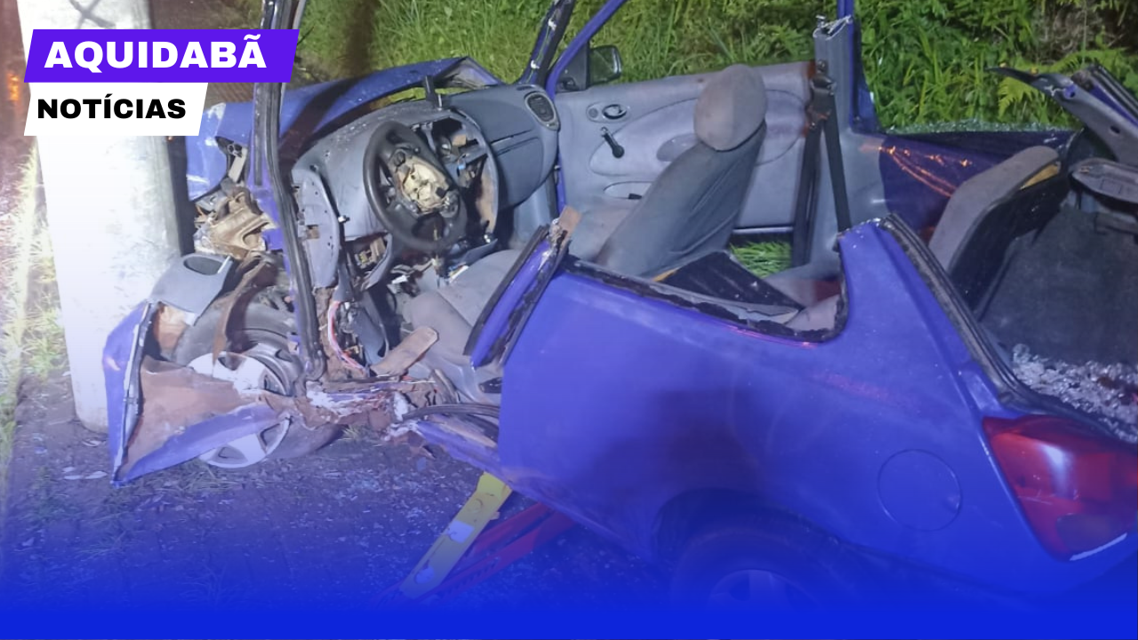 Homem fica gravemente ferido após acidente em Indaial