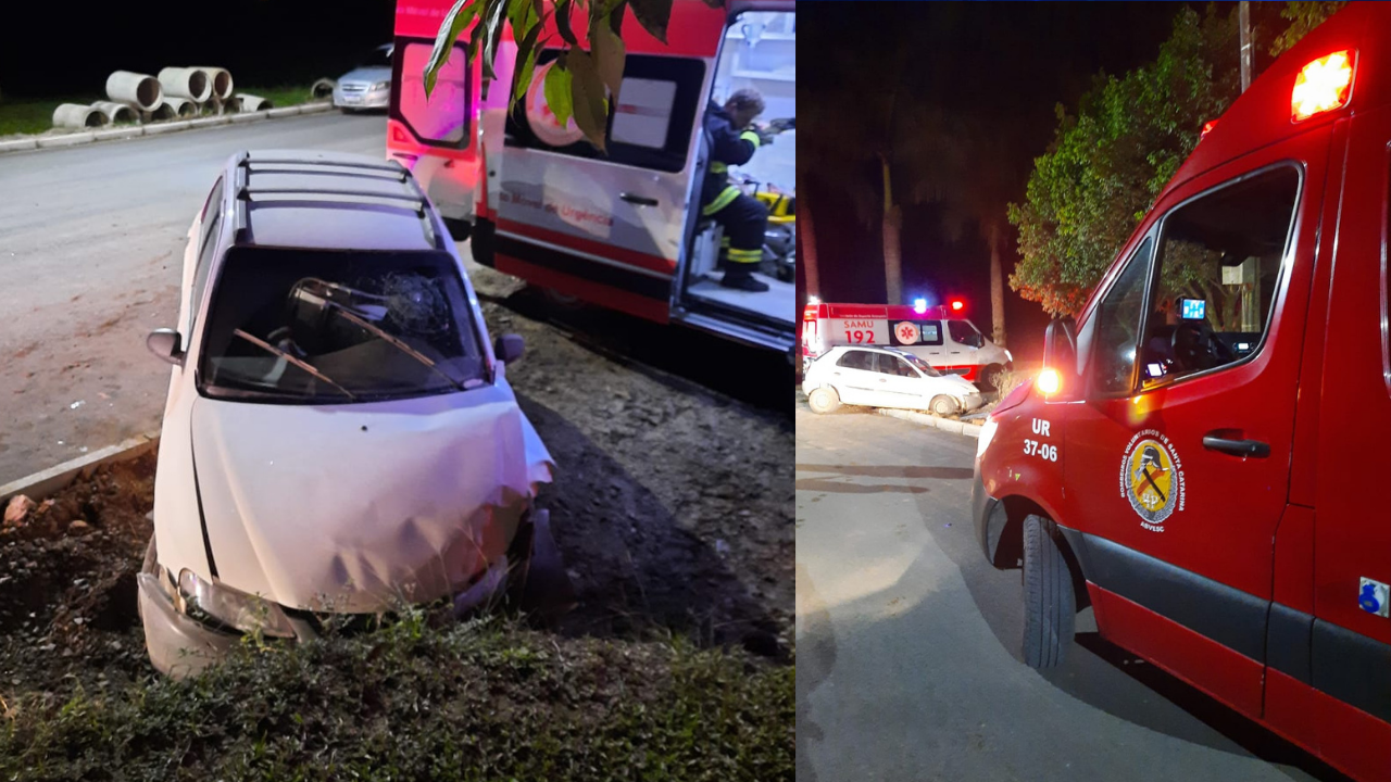 Bombeiros Voluntários atendem acidente grave em Dona Emma