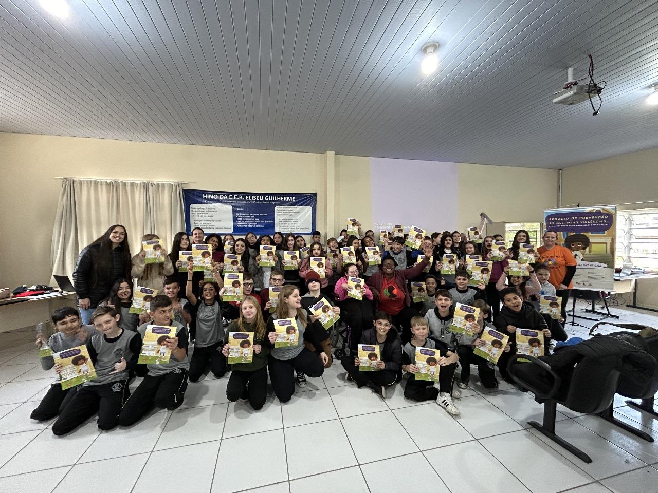 Prevenção ao abuso sexual é tema de projeto em escola de Ibirama