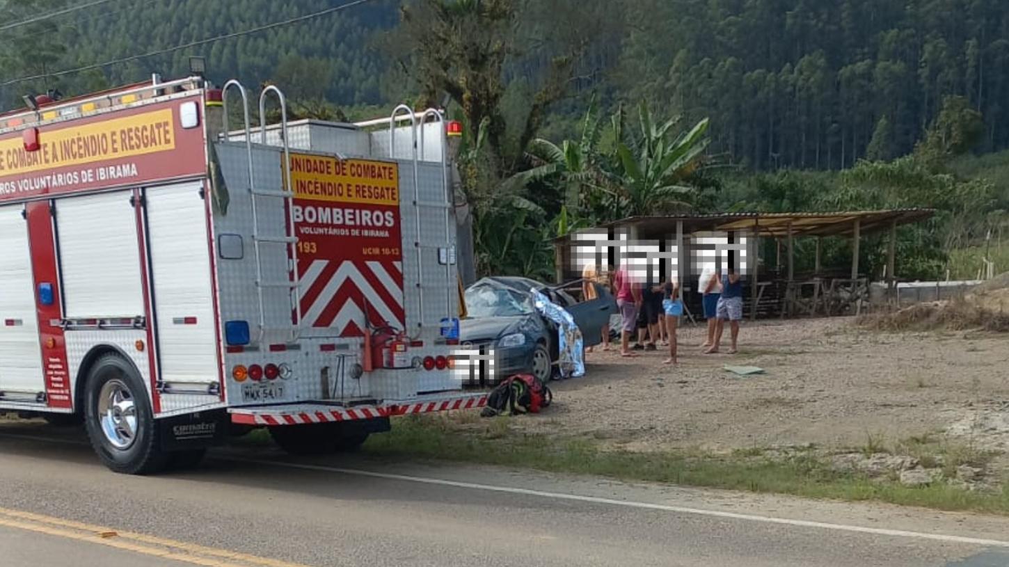 Homem morre em grave acidente na cidade de José Boiteux