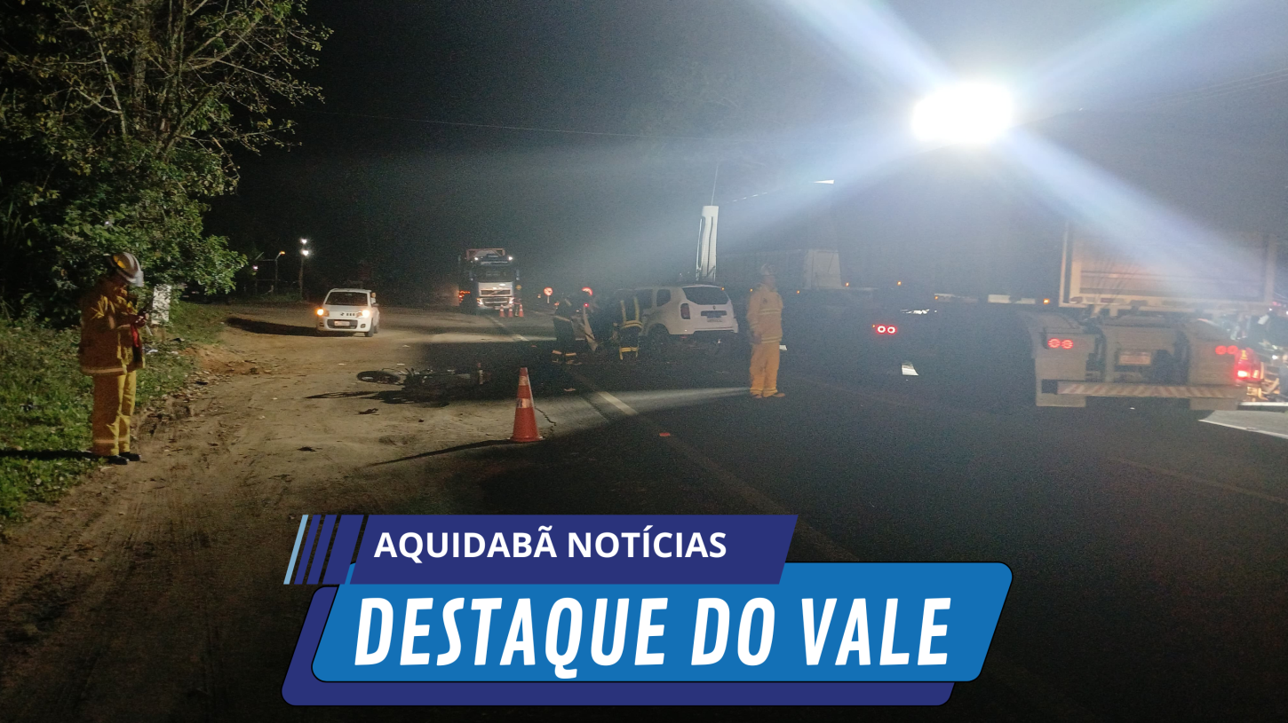 Grave acidente é registrado na BR-470 em Indaial 