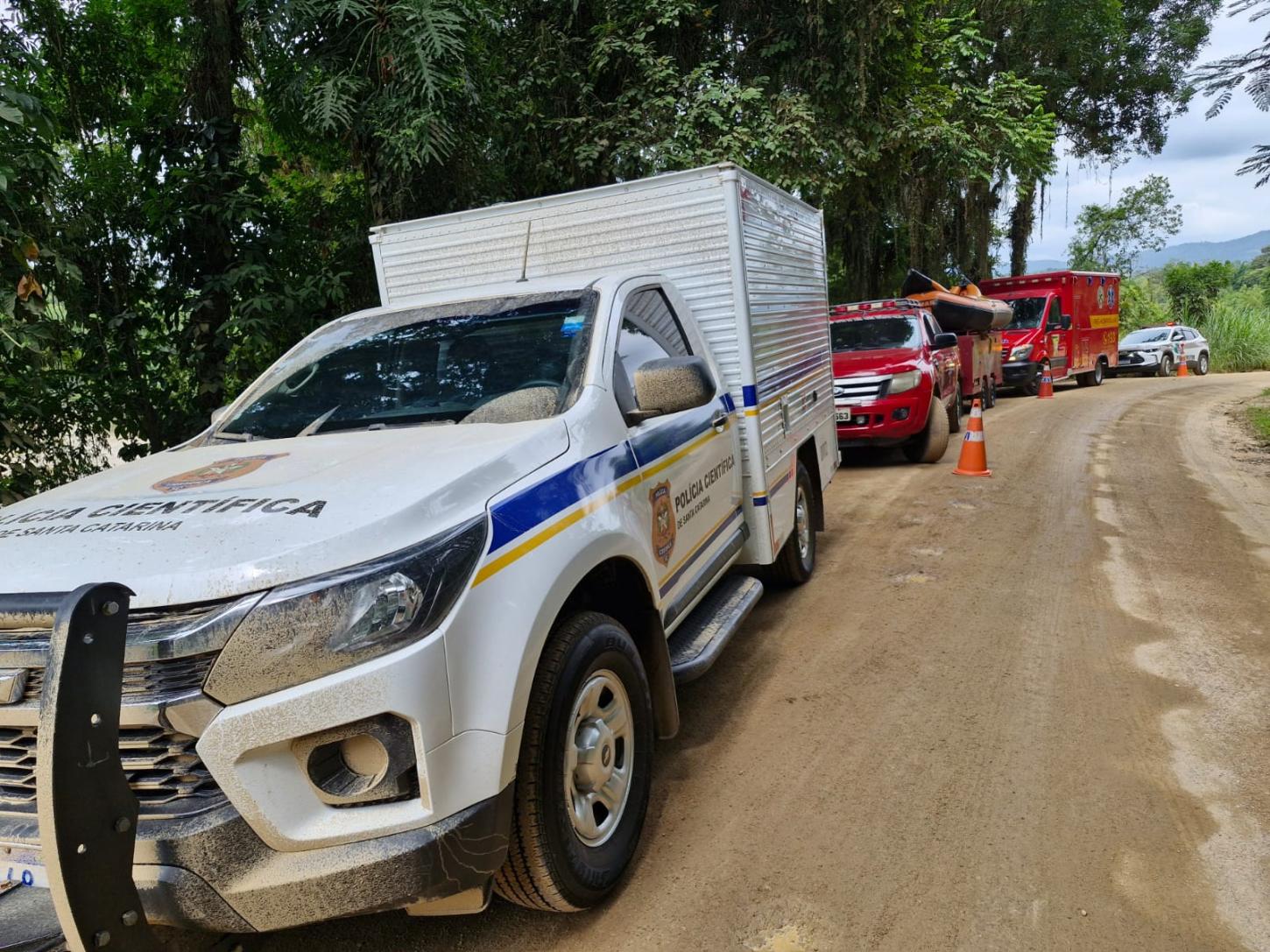 Corpo é encontrado no rio Itajaí-Açu na cidade de Indaial 