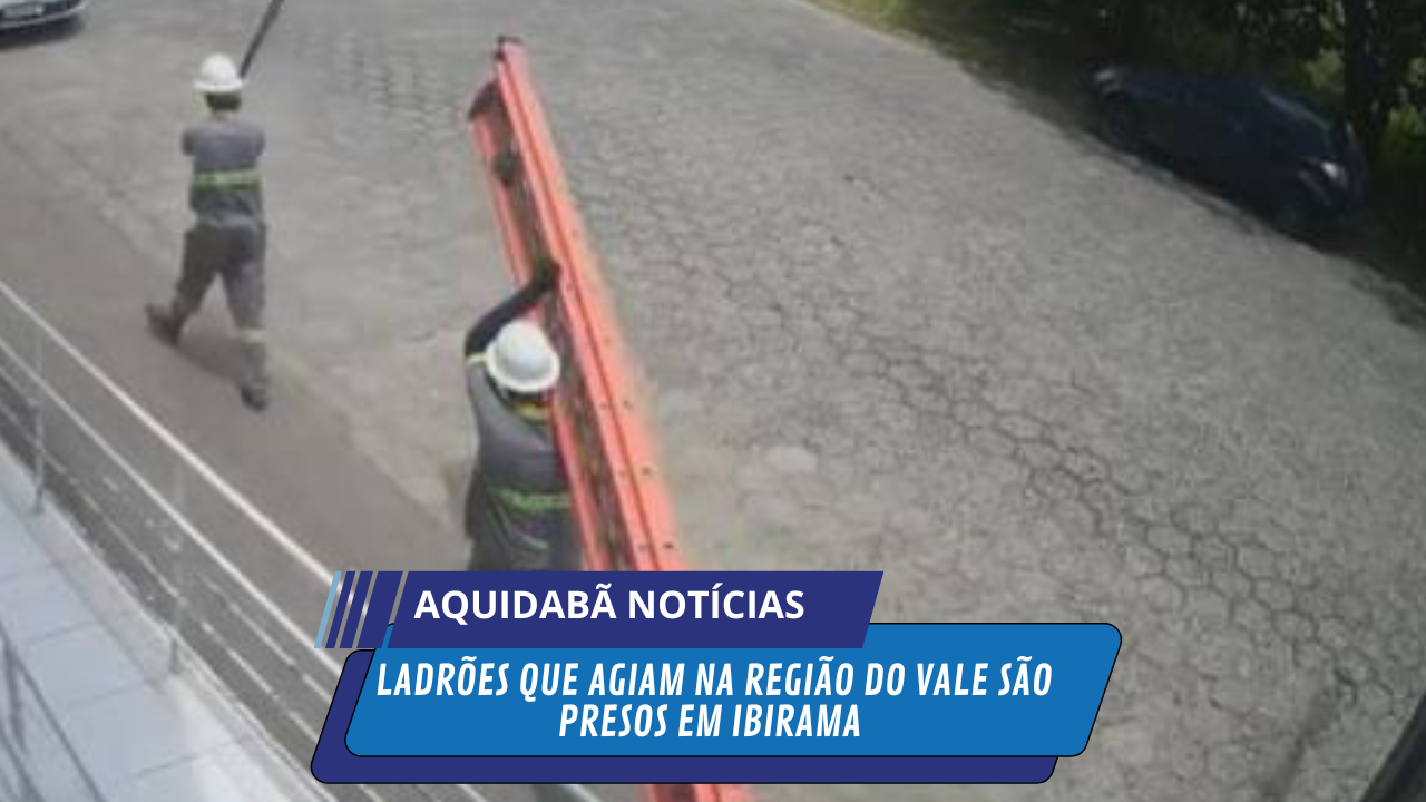 Ladrões que agiam na região do Vale são presos em Ibirama 