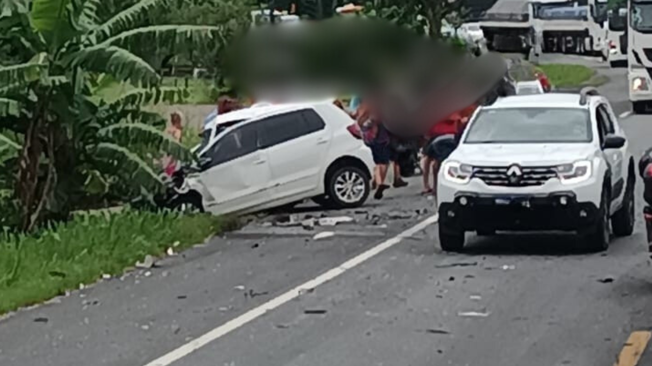 Grave acidente na BR-470 em Rodeio