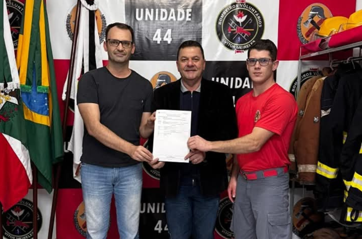 Bombeiros Voluntários de Vitor Meireles serão contemplados com nova viatura por meio de emenda parlamentar