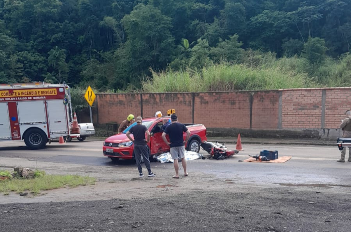Motociclista morre em grave acidente na cidade de Ibirama