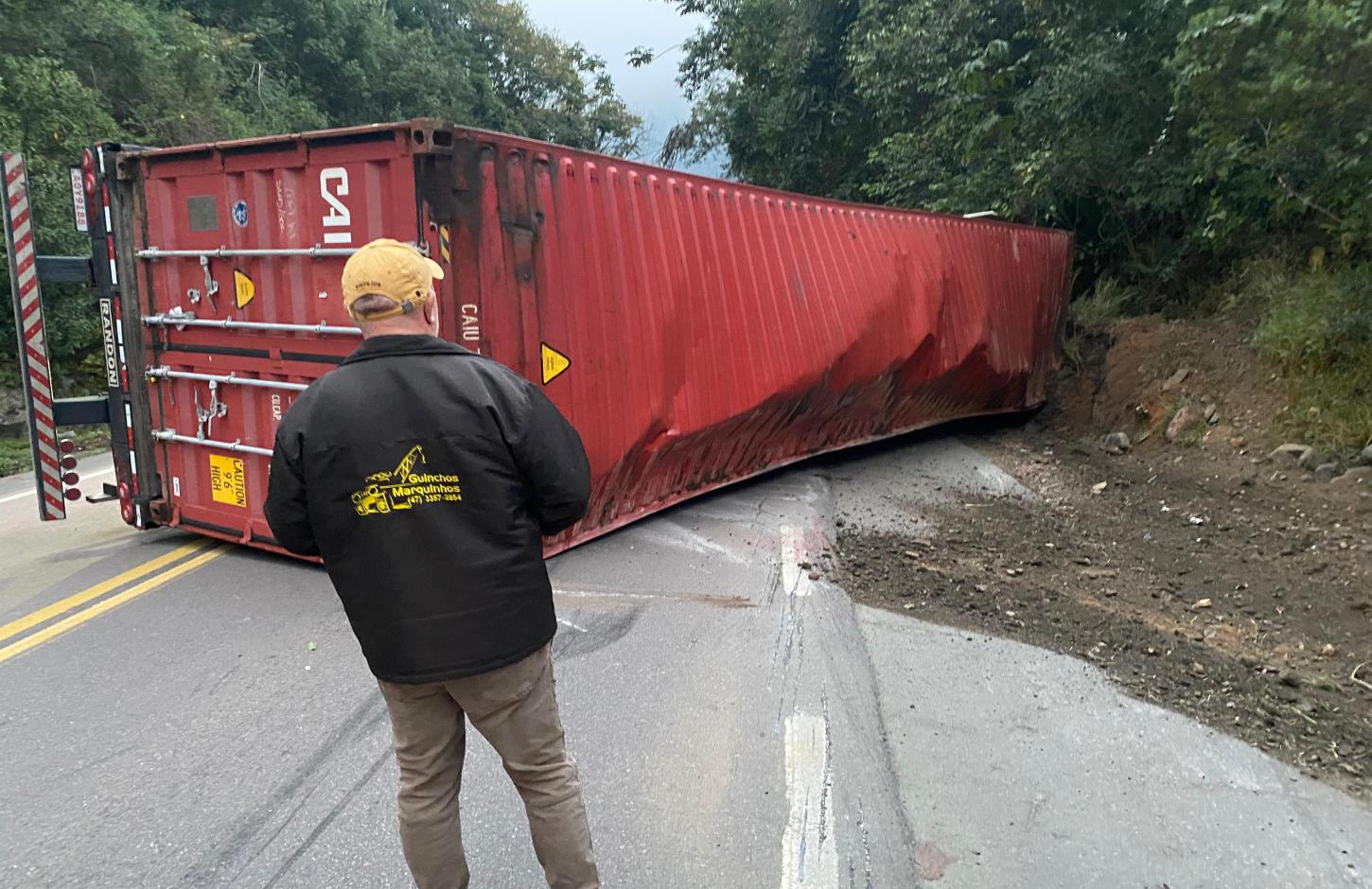 BR-470 liberada em Ibirama