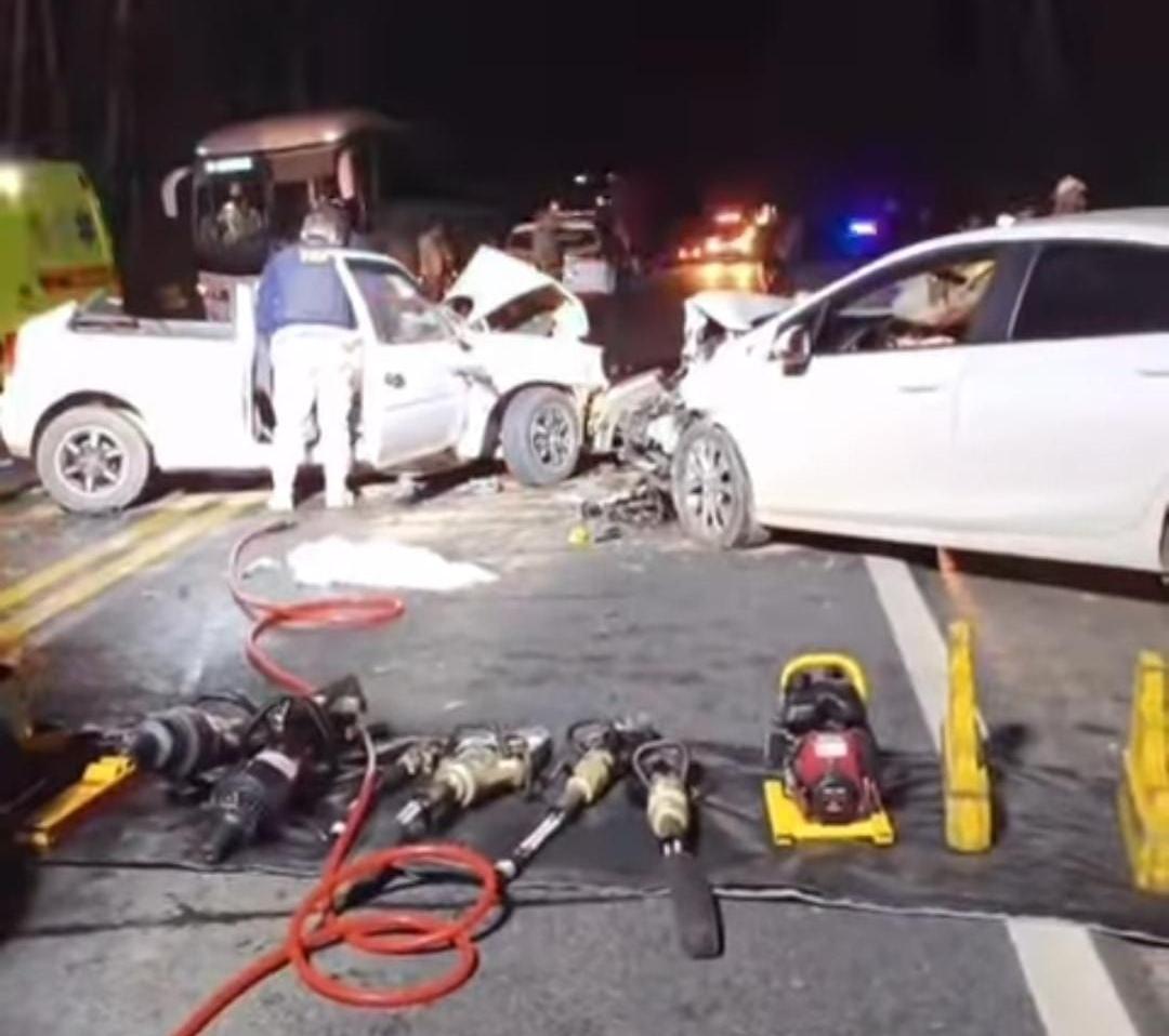 Acidente na BR-470 deixa seis pessoas feridas