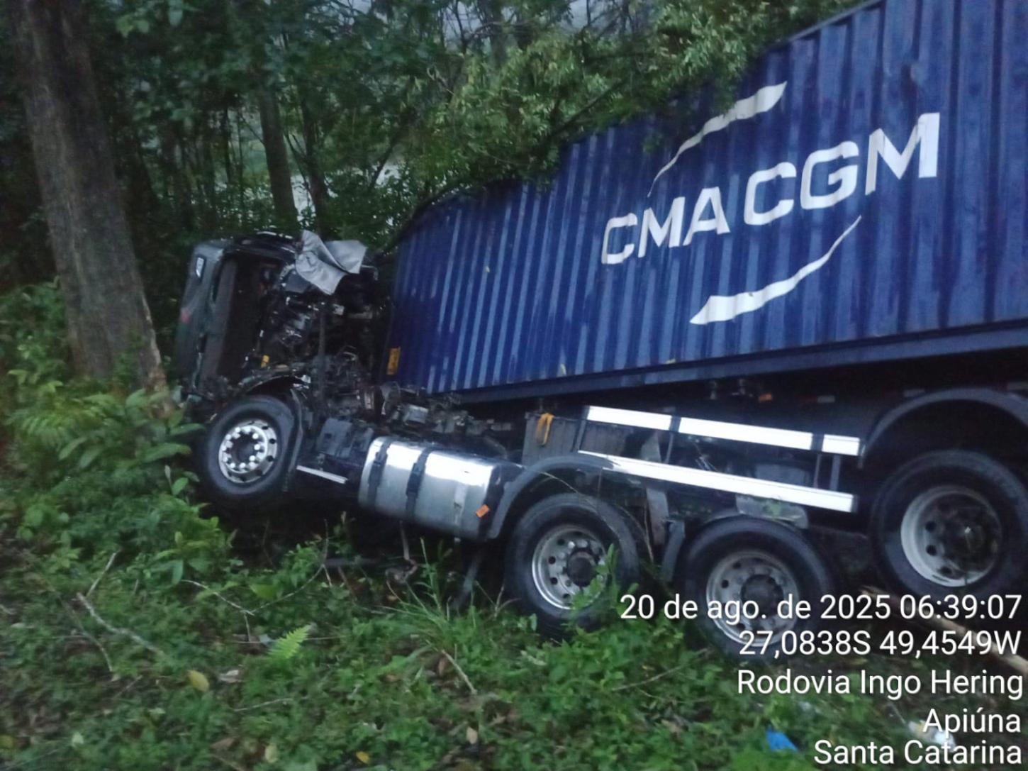 BR-470 será totalmente interditada em Apiúna